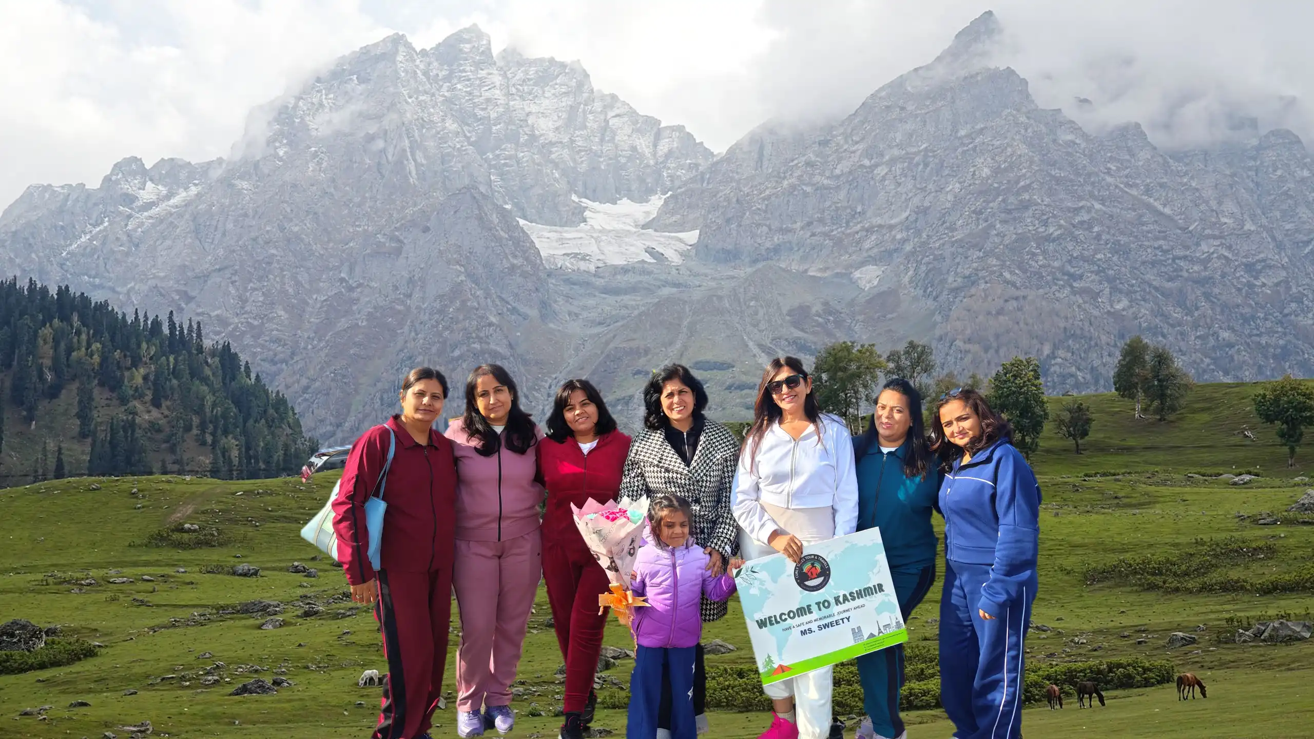 Kashmir Girls Group Tour - Female Special